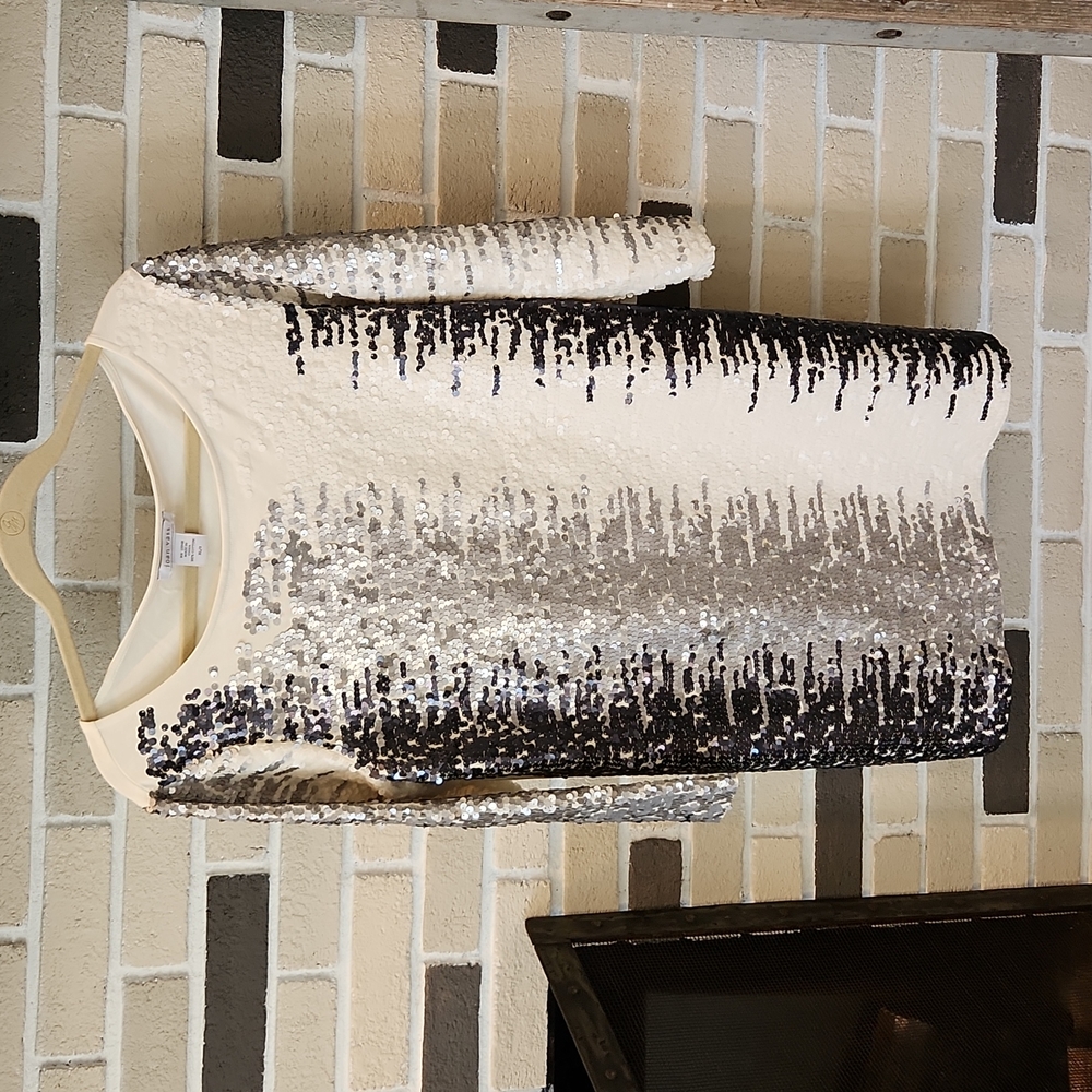 Joan Vass Sequin Tunic
